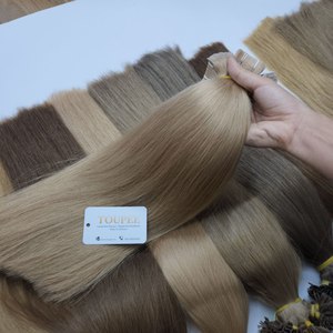 Extensiones de Cabello Vietnamitas Adhesivas al por Mayor, Extensiones Adhesivas Naturales |   Cabello Humano Vietnamita 100% con Cutículas Alineadas, Reutilizable - Product Image 1