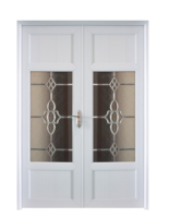 Fournisseur de la Chine porte de salle de bain en PVC composite Upvc porte à charnière porte à battant battante avec renfort en acier