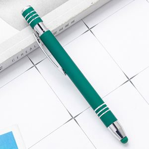 1.0MM Ballpoint <b>Pen</b> Press Aluminum Body Multifunctional Touch Screen <b>Pen</b> Enterprise Customized LOGO Promotional Wholesale - Product Image 3