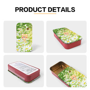 JYB – boîte à bonbons coulissant <span class=keywords><strong>en</strong></span> étain deux pièces, conteneur <span class=keywords><strong>en</strong></span> étain métallique pour bonbons/cigarettes/<span class=keywords><strong>chewing</strong></span>-<span class=keywords><strong>gum</strong></span>/cadeau - Product Image 4