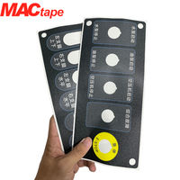 Étiquette de nom d'équipement en PVC durable autocollante, alternative à 3M 2008, résistante à l'abrasion et à l'huile, autocollant d'identification de machines