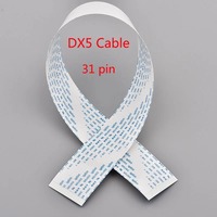 Cable de Cabezal de Impresión Dx5 de 31 Pines para Epson DX5 Ts3 Jv5 Jv33, Cable de Datos Plano FFC para Plotter Allwin Xuli Aifa Witcolor Human