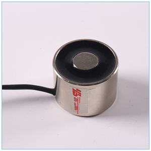 Orijinal üretici elektrikli mıknatıs yuvarlak elektro Holding mıknatıs 12v Dc mıknatıs kendinden Holding Electromagnet - Product Image 4