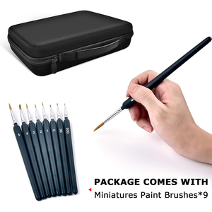 Caja organizadora de pintura de fabricante OEM con capacidad para 60 botellas para Testors, solo estuche rígido de pintura - Product Image 2