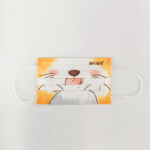 2025 Best Seller Color nuevo diseño máscara facial de dibujos animados Ant-dust 3PLY máscara facial protectora no tejida - Product Image 1