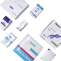 Boîte d'emballage personnalisée pour flacon de peptide holographique avec logo, 10 ml, boîte individuelle en carton, plateau en plastique thermoformé, boîte pour flacon de peptide