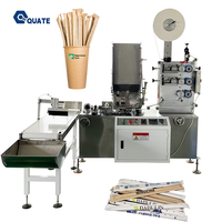 Petite machine d'emballage multifonctionnelle à commande numérique pour pailles en papier de thé au lait, agitateurs à café, baguettes jetables et brochettes