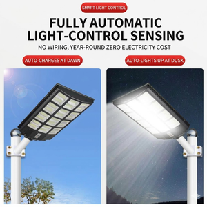 Lampadaire Solaire LED Étanche IP65 600W/800W/1000W Tout-en-un pour Villas Rurales, Usines et Cours - Product Image 6