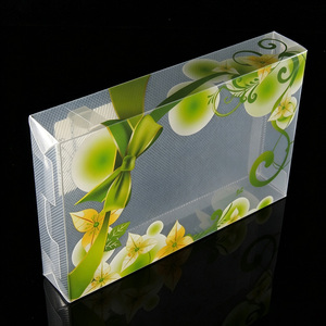 Boîte d'emballage en plastique transparent PP PVC imprimée sur mesure, pliable, avec plateau en blister - Product Image 5