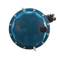 Vanne de régulation de débit pneumatique avec positionneur numérique intelligent 4-20 mA, actionneur à diaphragme pour vapeur, température, pression, type globe WCB