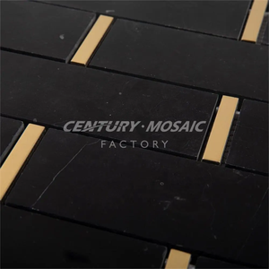 Centurymosaic bán buôn gạch đánh bóng Carrara đá cẩm thạch Gạch <span class=keywords><strong>Mosaic</strong></span> cho trang trí nội thất phòng tắm hoặc backsplash gạch - Product Image 4