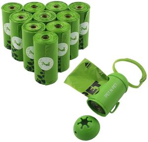 Hot Selling Eco-Friendly Degradable <b>Compostable</b> Plastic Dog Poop <b>Bags</b> for Pet Waste Disposal Dog Accessories - Product Image 1