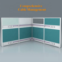 Nouvelle Arrivée : Poste de Travail de Bureau Modulaire pour Centre d'Appels avec Table Ronde