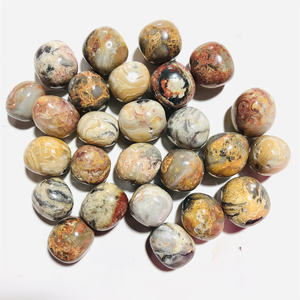 L'agata pazza intorno a 3 Cm di cristallo di alta qualità cade in pietra di caduta di agata pazza per la decorazione - Product Image 2