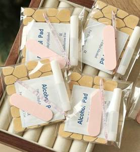<span class=keywords><strong>Uñas</strong></span> Postizas de Salón en Color Rosa Nude, Cortas <span class=keywords><strong>y</strong></span> Ovaladas, con Efecto Ojo de Gato Magnético, Puntos Negros, Diseño Francés Blanco, Hechas a Mano - Product Image 6