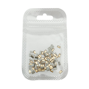 小红书3D指甲装饰爆炸香槟色水钻饰品超级闪光爱心水滴平 - Product Image 2