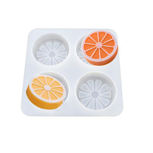 YS bricolage Orange citron tranche gâteau <span class=keywords><strong>Silicone</strong></span> moules <span class=keywords><strong>4</strong></span> cavité ronde fabrication de savon aromathérapie savon artisanat bougie <span class=keywords><strong>moule</strong></span> fournitures faites à la main - Product Image 6