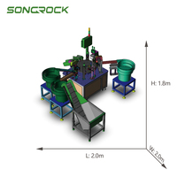 3 Pieces Pull Push Cap Full Automatic Assembly Machine Professional Chinese Processing Equipment with Above 5-Year Warranty