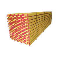 Coffrage de toiture en poutres de bois pour construction en béton fabriqué en Chine