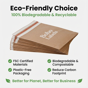 Recyclable Brown <strong>Kraft</strong> Paper Mailing Bag Self-Seal Costume <strong>Packaging</strong> <strong>Envelope</strong> Expandable Shipping Pouch Gravure Printing Surface - Product Image 4