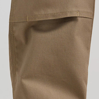 Pantalon de travail pour homme en toile de coton mélangé, ignifuge, antistatique, résistant aux déchirures, extensible, coupe décontractée, poids moyen, CIQ