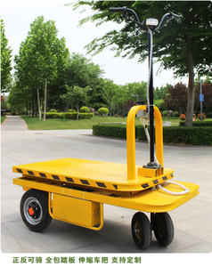 Jin Yang Hu Fabriek Magazijn Behandeling Hand Truck Vangrails Kan Worden Geïnstalleerd Elektrische Schaar Lift Trolley Voor Vissen - Product Image 6