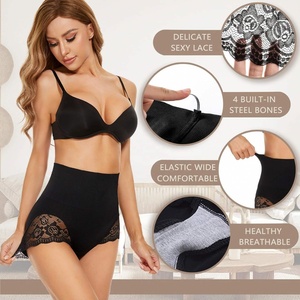 <span class=keywords><strong>Intimo</strong></span> Modellante con Controllo Pancia per Donne, Biancheria Intima Modellante con <span class=keywords><strong>Pizzo</strong></span>, Slip Snellenti Senza Cuciture - Product Image 2
