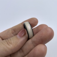 Anneau intelligent en céramique imperméable de puce intelligente de NFC 13.56Mzh pour des téléphones portables et des paiements