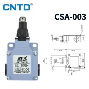 ไมโครลิมิตสวิตช์ CNTD Changde CSA-003 ควบคุมการกดโลหะความแม่นยำสูง 10A สูงสุด การควบคุมไฟฟ้าที่แม่นยำในปัจจุบัน - Product Image 4