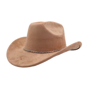 Sombrero <span class=keywords><strong>de</strong></span> <span class=keywords><strong>Vaquero</strong></span> Vintage <span class=keywords><strong>de</strong></span> Ala Ancha al por Mayor, Protección Solar Unisex para Pesca al Aire Libre, Equitación, Fiestas y Uso Casual - Product Image 5
