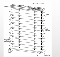 Store vénitien extérieur en aluminium 80 mm avec rails de guidage latéraux, pare-soleil étanche pour façade de bâtiment
