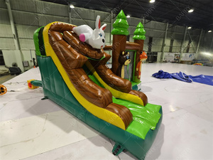 Thương mại động vật Owl trẻ em <span class=keywords><strong>Inflatable</strong></span> Bouncer lâu đài <span class=keywords><strong>bouncy</strong></span> Fox thỏ <span class=keywords><strong>Inflatable</strong></span> nhà bị trả lại - Product Image 2