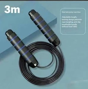 Cuerda para Saltar con Peso de 3m de Longitud, <span class=keywords><strong>Precio</strong></span> de Fábrica, para Entrenamiento de Velocidad, Competiciones, Exámenes de Admisión, Apta para Todas las Edades - Product Image 1