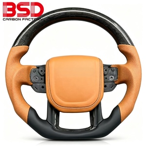 Accesorios Interiores para Automóviles, Volante de Fibra de Carbono para Land Rover Range Rover <span class=keywords><strong>Evoque</strong></span> Defender - Product Image 1