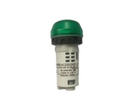 YW1P-2UQM3 YW1P AC220V Interrupteur à bouton vert neuf d'origine avec voyant lumineux YW1P-2UQM3G