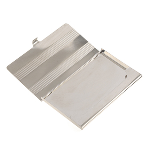 Fabricante de logotipo personalizado sublimación caja de la tarjeta de visita en blanco DIY rectángulo botón caja de la tarjeta de visita caja - Product Image 6