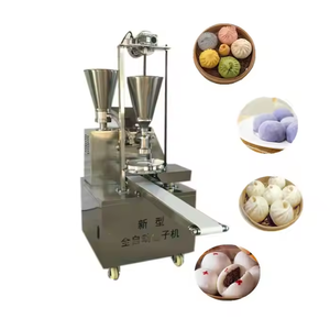 Máquina Automática Multifuncional para Hacer Bollos al Vapor, Fabricada en China, Motor de Acero Inoxidable de Grado Alimenticio, Capacidad de 500-3000 Piezas/Hora, 1 Año de Garantía - Product Image 2