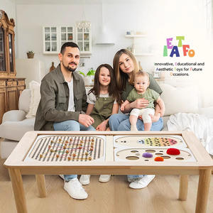 Montessori <span class=keywords><strong>FLISAT</strong></span> Color Inserts Cubo sensorial de madera Inserto grande para niños - Product Image 6