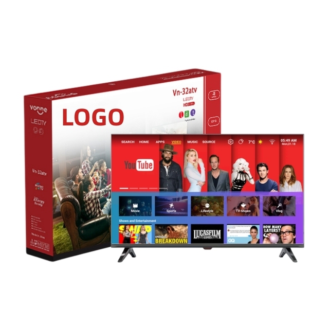 Manufacturer Android 43 Inch Frameless Smart Tv FHD Screen Display Television 43 Inch Led TV with Wifi