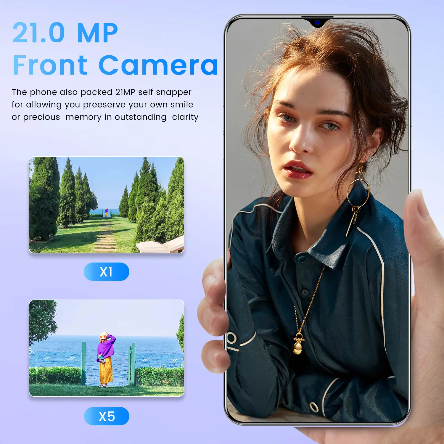 Y50 pro mobile phone 6.8-inch | 2mrk Sale Online