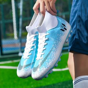 Nouvelle chaussure de Football homme bottes de Football Original Superfly haute cheville <span class=keywords><strong>SG</strong></span> Crampons extérieur chaussette crampons baskets chaussures de Futsal - Product Image 2
