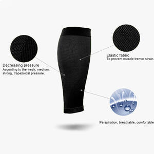 Rodillera DE SEGURIDAD antideslizante de compresión elástica ajustable, rodilleras de seguridad - Product Image 5
