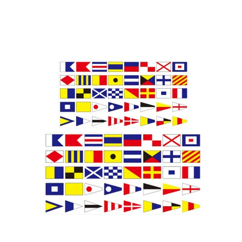 Bandeiras inernational padrão do sinal do código do Impa para o uso marinho do navio