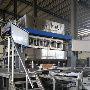 Machine de moulage de pâte à papier 5000 pièces/h pour barquettes à œufs et <span class=keywords><strong>porte</strong></span>-gobelets, machine à barquettes à œufs avec 8 à 40 moules, taille personnalisée disponible - Product Image 5