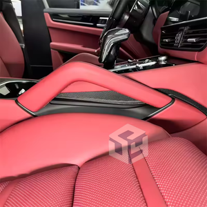 Funda de Cuero Genuino para Porsche Macan 2014-2023, Accesorios para Automóviles, Kit de Modificación Interior, Tapicería de Alta Calidad - Product Image 5