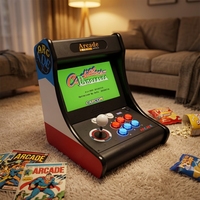 Nueva Consola de Videojuegos Bby WLAN 3D HD 29800Arcade, Estilo Retro, Garantía de Un Año, Material Metálico, Versión en Inglés
