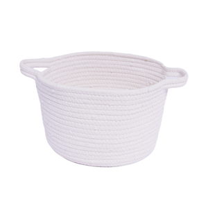 Panier de rangement en coton tissé entièrement naturel SPYRO à prix bas, très vendu - Product Image 1