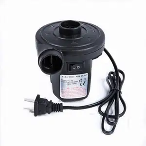 Electric Air Pump Potable Inflatable Pump Compressor For Mattress Swimming Pool Fast Air Filling Inflator Blower