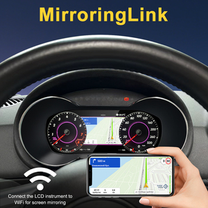 STWEI Convient pour Audi TTS TT-RS 10.3 2008-2014 Panneau d'instruments numérique de tableau de bord virtuel LCD - Product Image 5