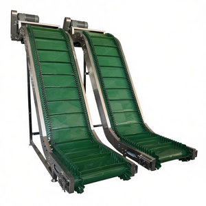 <strong>Inclined</strong> <strong>Belt</strong> <strong>Conveyor</strong> with Skirt Edge, Heavy Duty Edge-Guarded <strong>Conveyor</strong> for Mining Cement Plant - Product Image 5